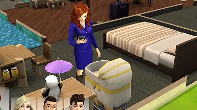 The Sims Mobile How To Have a Baby 👶 (Boy or Girl) and age up 