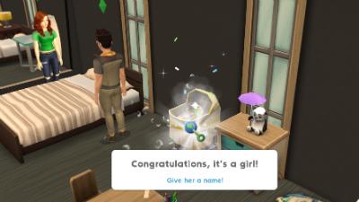 The Sims Mobile How To Have a Baby 👶 (Boy or Girl) and age up 