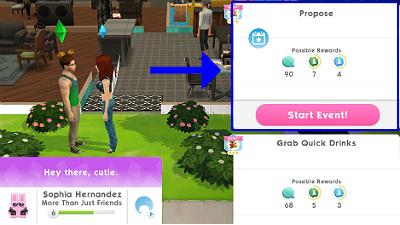An sims off to engagement in break mobile how how to