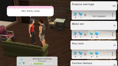 True Love Relationship The Sims Mobile Gamea
